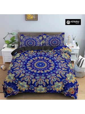 Set Copri Piumone Federe Copripiumino Etnico Mandala Duvet Cover BED0105